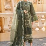 BAROQUE Lawn Chikankari with Khaadi Net Dopatta