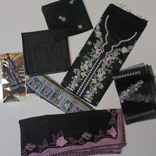 REPUBLIC Lawn Embroidered with Lawn Embroidered Dopatta - Image 3