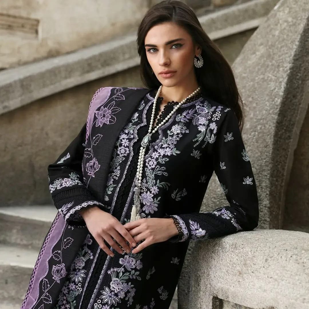 REPUBLIC Lawn Embroidered with Lawn Embroidered Dopatta